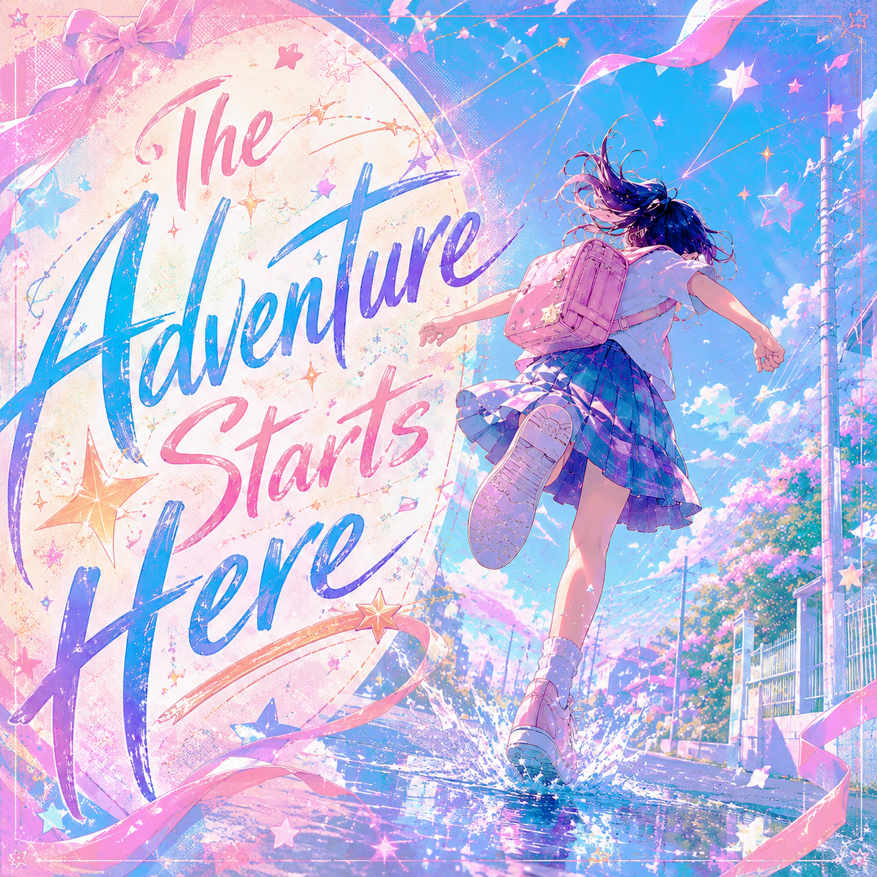 The Adventure Starts Here - Stella cover art
