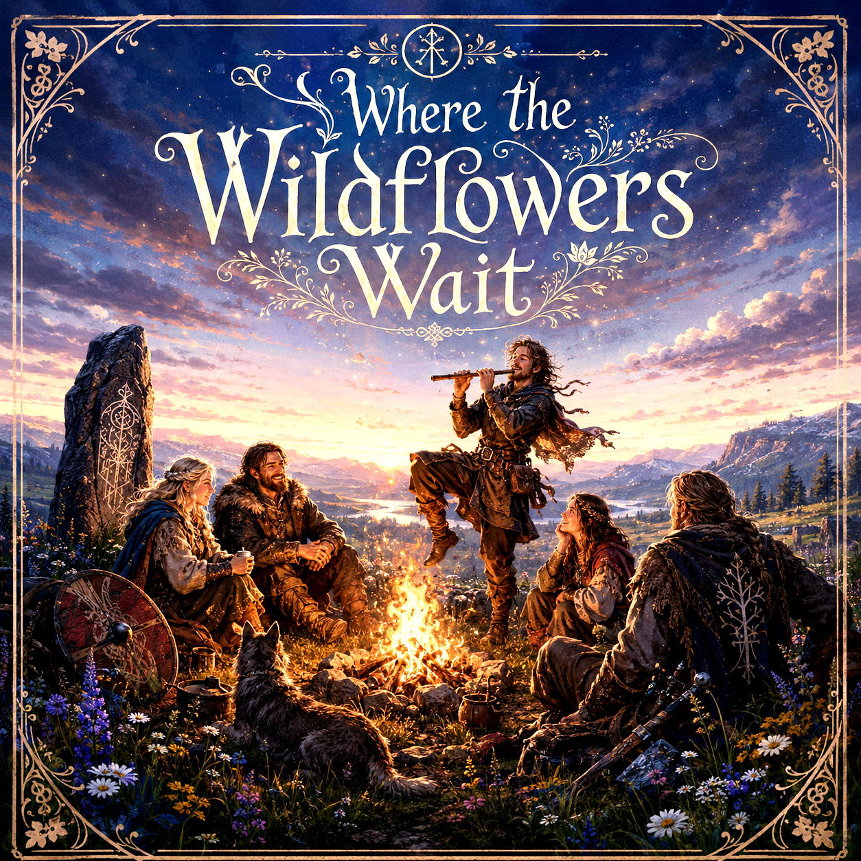 Where the Wildflowers Wait - Ventus cover art